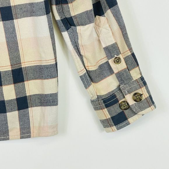 Carhartt Rugged Flex Loose Fit Plaid Long Sleeve Button Shirt Top‎ Womens Small - Picture 6 of 8